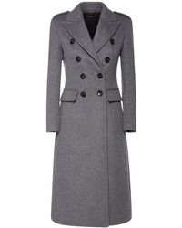 Tom Ford - Wool Blend Military Coat - Lyst