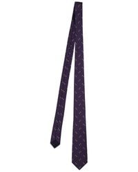 Gucci - Cravate en soie morset 7 cm - Lyst