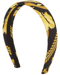 Versace - Silk Headband - Lyst