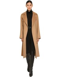 Max Mara Manuela Camel Long Coat - Natural