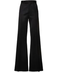 Amiri - Creased Flared Wool Pants - Lyst