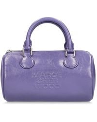 Marge Sherwood - Log Crinkled Leather Top Handle Bag - Lyst