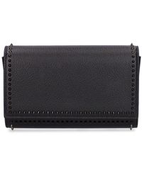Christian Louboutin - Paloma Leather Clutch W/Spikes - Lyst