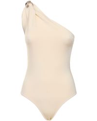 Galvan London - Leticia Knit One Shoulder Bodysuit - Lyst