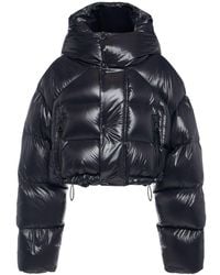 DSquared² - Puffer Kaban Crop Down Jacket W/ Hood - Lyst