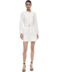 Stella McCartney Комбинезон Из Хлопка - Белый