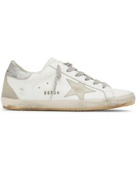 Golden Goose - 20mm Super Star Leather & Suede Sneakers - Lyst