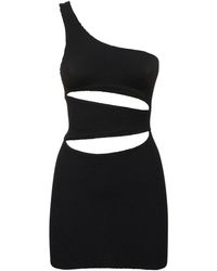 Bondeye - Rico Asymmetric Cutout Mini Dress - Lyst