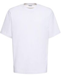 Burberry - T-shirt Aus Baumwolle Mit Druck - Lyst