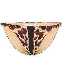 WeWoreWhat - Animal Printed Bikini Bottoms - Lyst