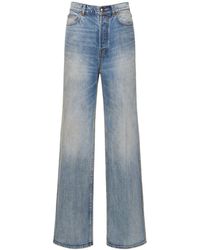 Zimmermann - Luminosity Wide Straight Denim Jeans - Lyst