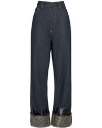 Maison Margiela - Five Pocket Denim Straight Jeans - Lyst