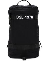 DIESEL Rucksack Aus Technocanvas - Schwarz