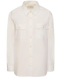 DUNST - Out Pocket Cotton Shirt - Lyst