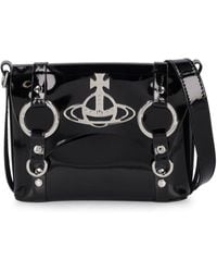 Vivienne Westwood - Kim Patent Leather Crossbody Bag - Lyst
