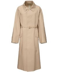Carven - Rainproof Cotton Trench Coat - Lyst