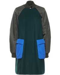 Blue Long coats and winter coats for Women | Lyst