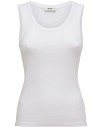 Agolde - Poppy Organic Cotton Blend Tank Top - Lyst