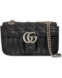 IetpShops Gibraltar - Black 'GG Marmont 2.0' shoulder bag Gucci