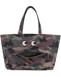 mini eyes nylon tote