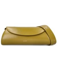 Jil Sander - Small Cannolo Leather Shoulder Bag - Lyst