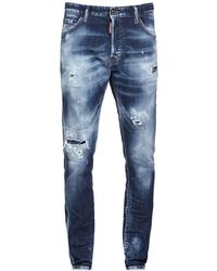Herren Bekleidung Jeans Röhrenjeans DSquared² Baumwolle 16cm Jeans Aus Baumwolldenim in Schwarz für Herren 
