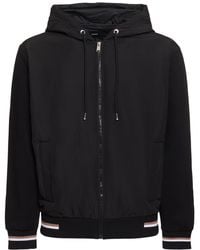 BOSS - Sommers 66 Cotton Blend Hoodie - Lyst