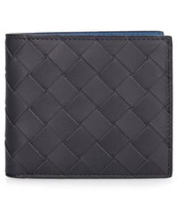 Bottega Veneta - Intrecciato Leather Bi-fold Wallet - Lyst