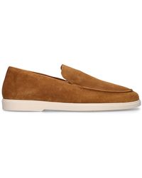 Frescobol Carioca - Miguel Suede Loafers - Lyst