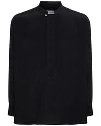Lardini - Viscose & Silk Classic Shirt - Lyst