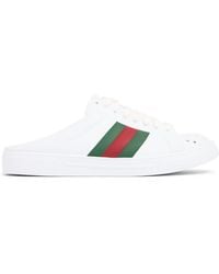 Gucci - 28mm Ace Rubber Mules - Lyst