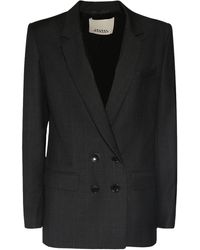 Isabel Marant - Manelle Double Breasted Wool Blazer - Lyst