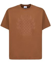 Burberry - Ewell Checkerboard Printed T-shirt - Lyst