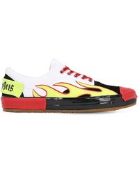 Palm Angels Sneakers mit Flammen - Mehrfarbig