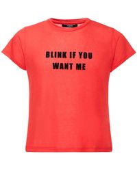 Jaded London - Blink If You Want Me Viscose T-shirt - Lyst