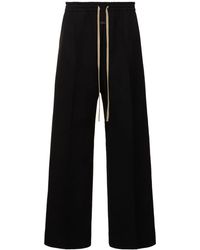 Fear Of God - Pleated Cotton Blend Wide Pants - Lyst
