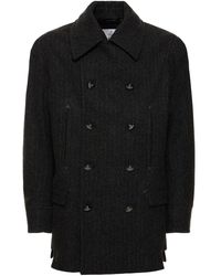 Vivienne Westwood - Peacoat in misto lana vergine e cashmere - Lyst