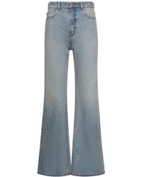 Balenciaga - コットンフレアジーンズ - Lyst