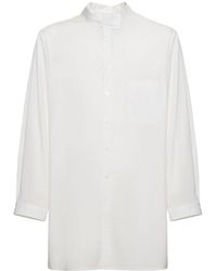 Yohji Yamamoto - Camisa de algodón - Lyst