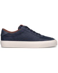 Moncler - Monclub leather sneakers - Lyst