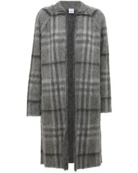 burberry abrigo gris