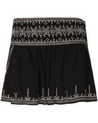 Isabel Marant - Picadilia Cotton Mini Skirt - Lyst