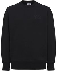 Yeezy Black Boxy Crewneck Sweatshirt for Men | Lyst