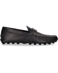 Tod's - T Gommino Leather Loafers - Lyst
