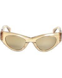 Bottega Veneta - Bv1142s Cat-eye Acetate Sunglasses - Lyst