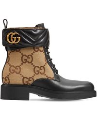 Gucci The Hacker Project Knife Boots in Natural