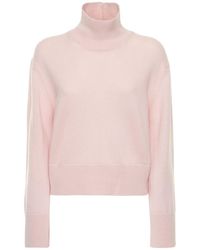 AG Jeans Kaschmir Rollkrenpullover Aus Kaschmir luisa in Pink Damen Bekleidung Pullover und Strickwaren Pullover 