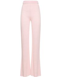 Remain - Jana Fitted Stretch Viscose Knit Pants - Lyst