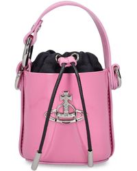 Vivienne Westwood - Mini Daisy Patent Leather Top Handle Bag - Lyst