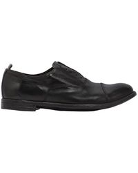 Officine Creative Scarpe Oxford In Pelle - Nero